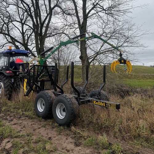 Przyczepa leśna 7 ton, Zestaw 1  