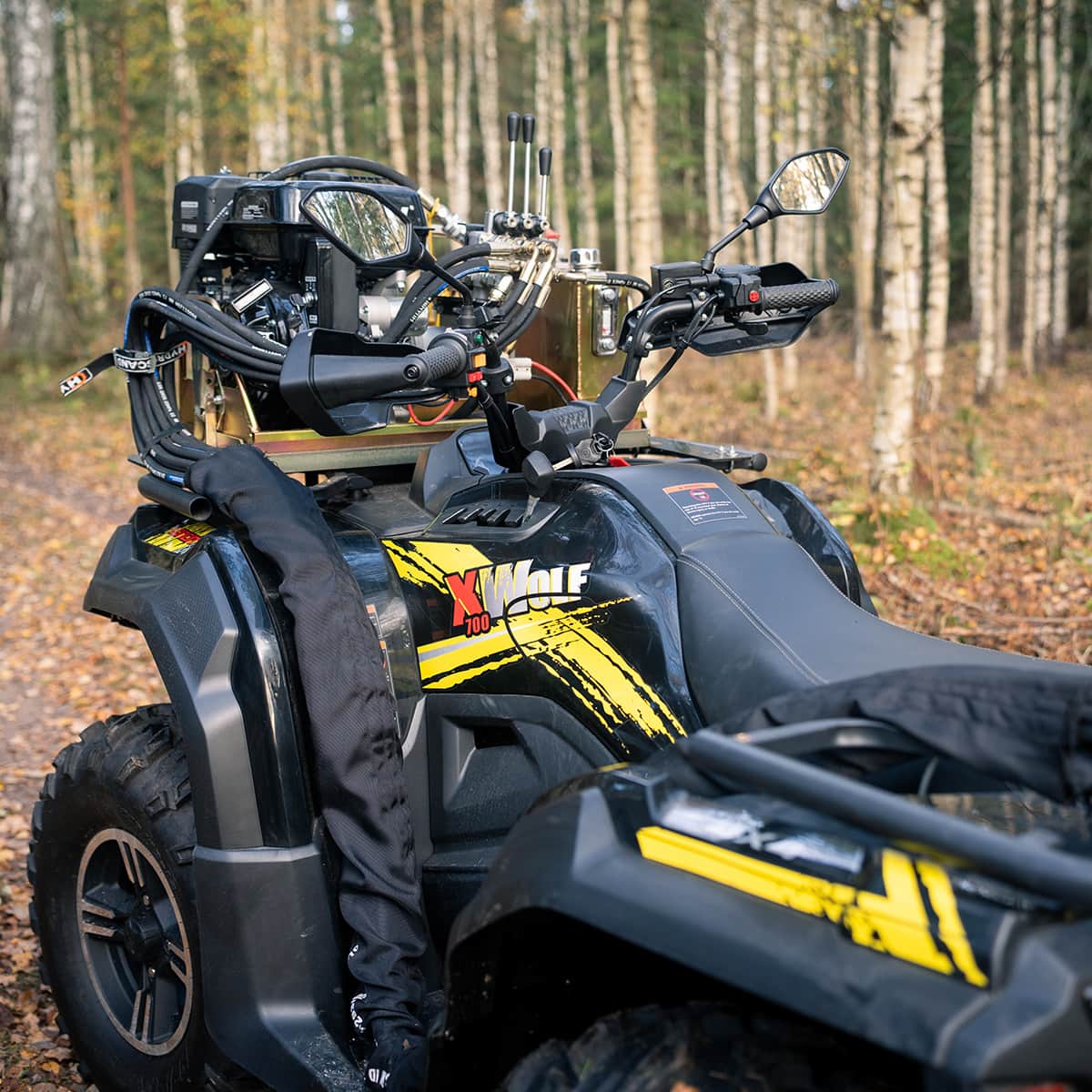 Przyczepa leśna ATV FT42DFR-2T 