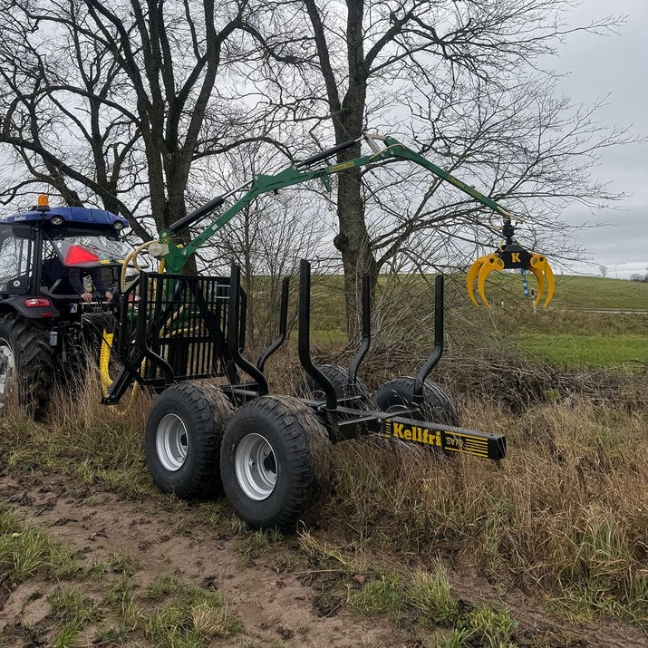 Przyczepa leśna 7 ton, Zestaw 1  