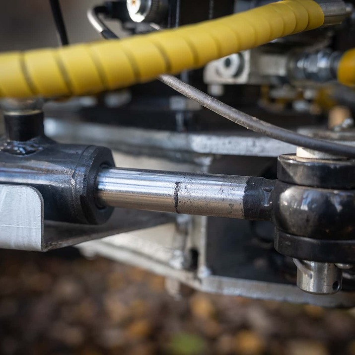 Przyczepa leśna ATV 3 tony z żurawiem 4,2 m