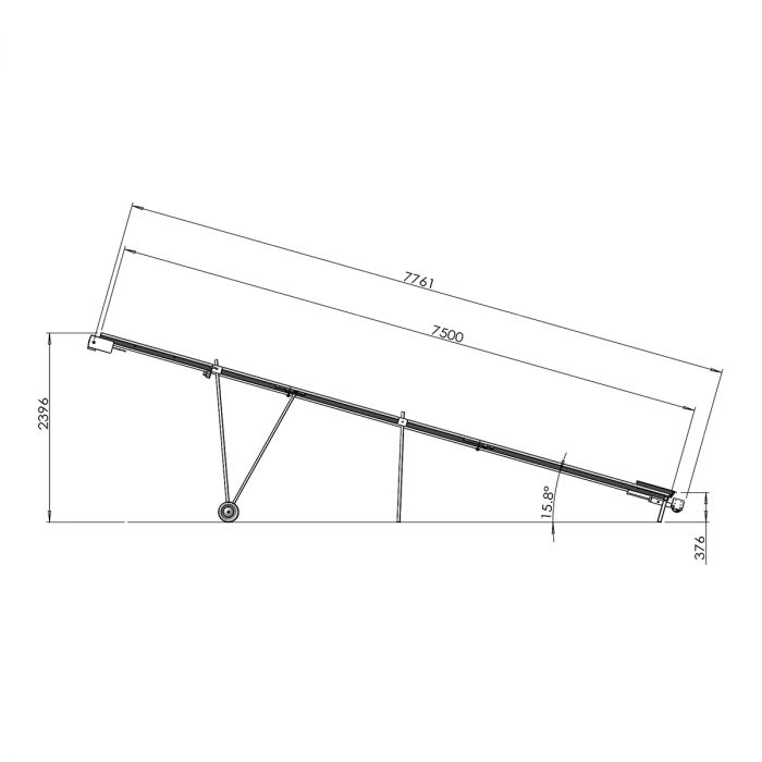 Transporter drewna 7,5 m