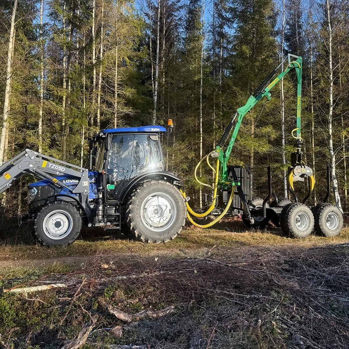 Przyczepa leśna 6 ton, Zestaw 1