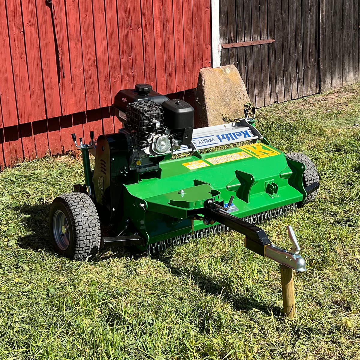 Kosiarka ATV 120 z klapą Briggs and stratton 13,5 KM 