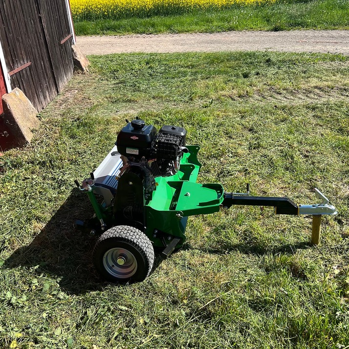 Kosiarka ATV 120 z klapą Briggs and stratton 13,5 KM 