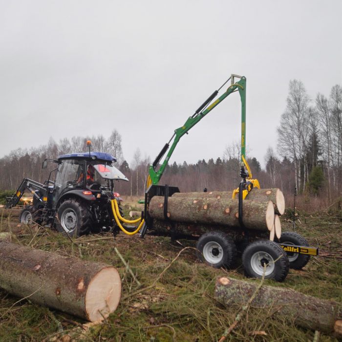 Przyczepa leśna 6 ton, Zestaw 2  