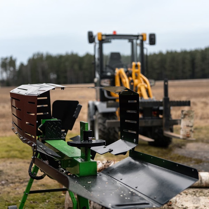 Łuparka, z napędem elektrycznym, 7 ton, 70 cm  