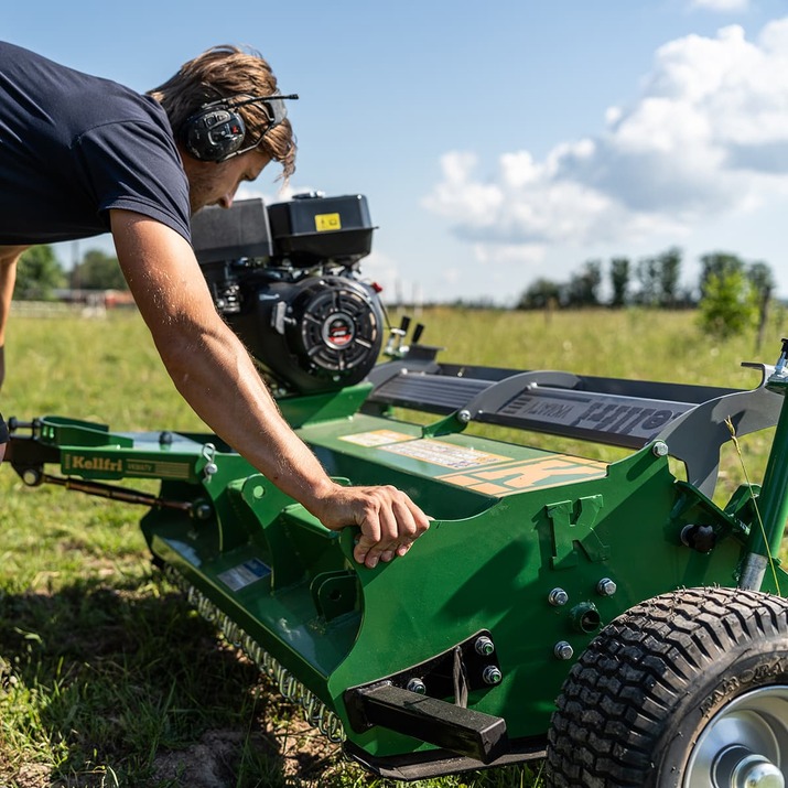 Kosiarka ATV 120, z klapą, 15 KM