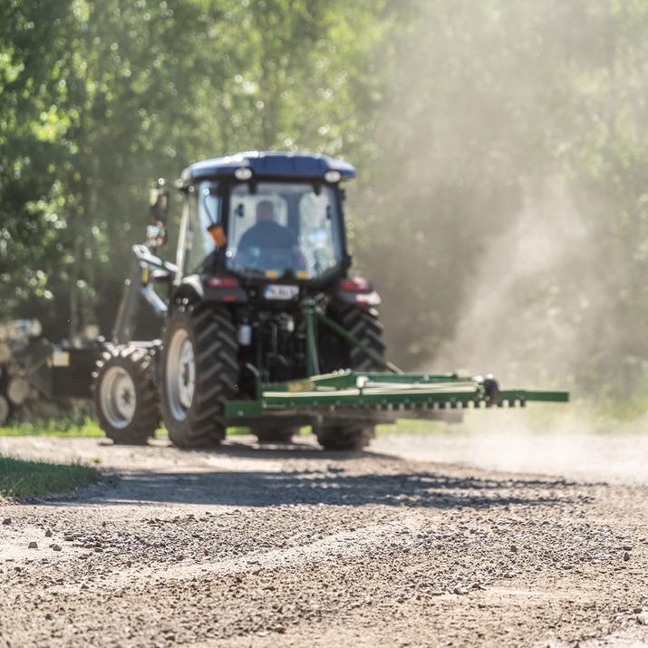 Równiarka drogowa dwulemieszowa 2 m, skręcana śrubami