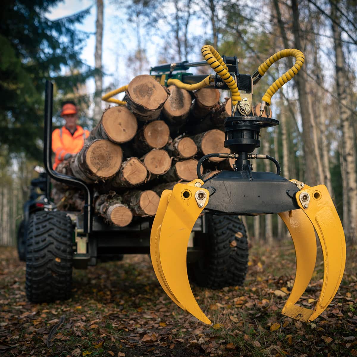 Przyczepa leśna ATV FT42DFR-2T 