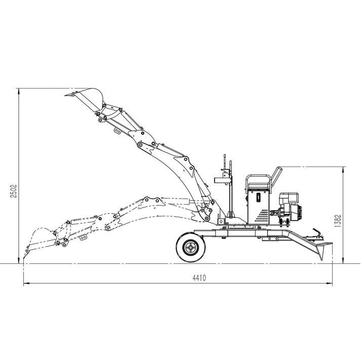 Koparka modułowa 360 ATV 