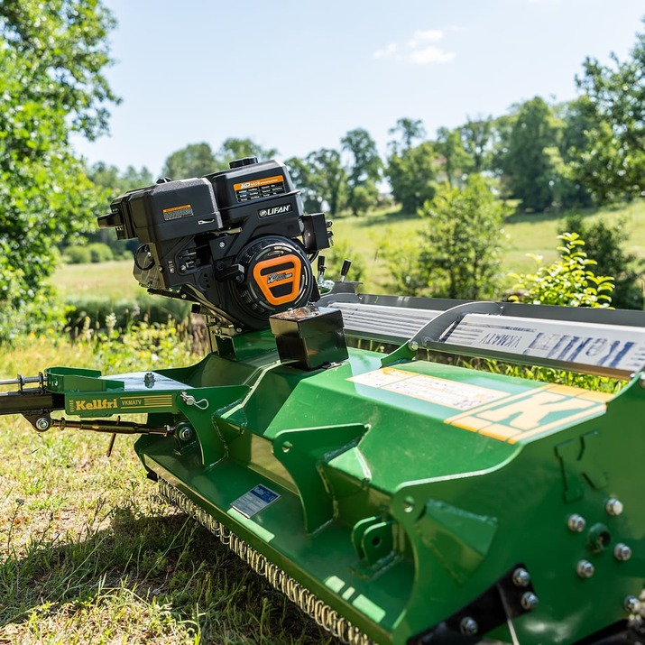 Kosiarka ATV z klapą i rozruchem elektrycznym, 1,5 m, 15 KM