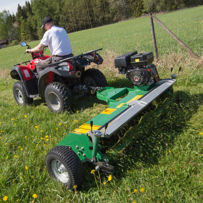 Kosiarka ATV z klapą i rozruchem elektrycznym, 1,5 m, 18 KM