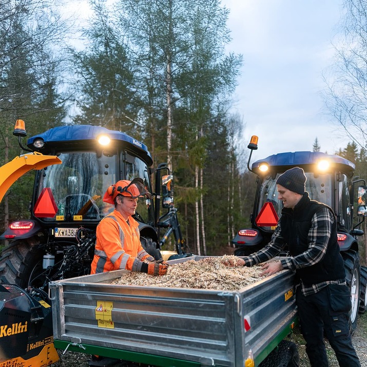 Rębak 150 z no stress hydraulicznym podajnikiem 