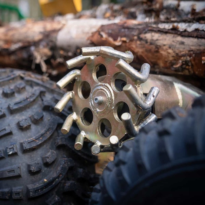 Przyczepa leśna ATV FT36-2T