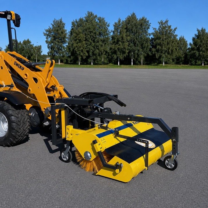 Zamiatarka ze zbieraczem, przykręcane mocowanie Avant