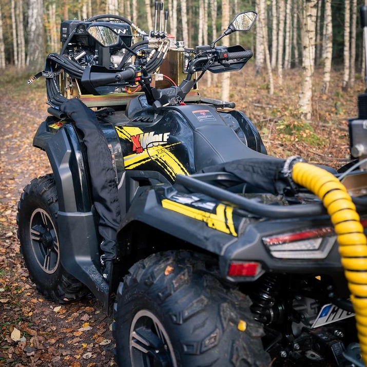 Przyczepa leśna ATV FT36-2T