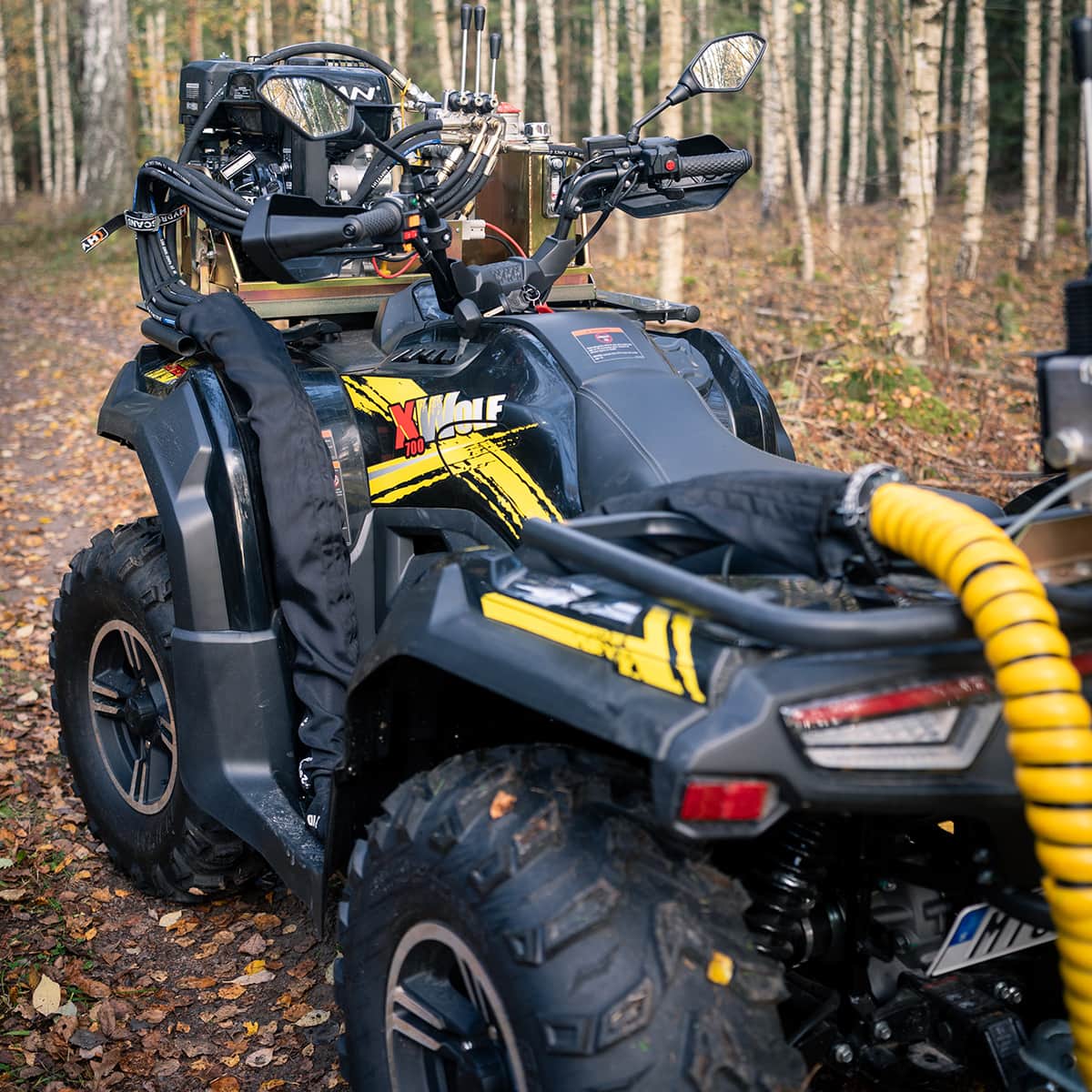 Przyczepa leśna ATV FT42DFR-2T 