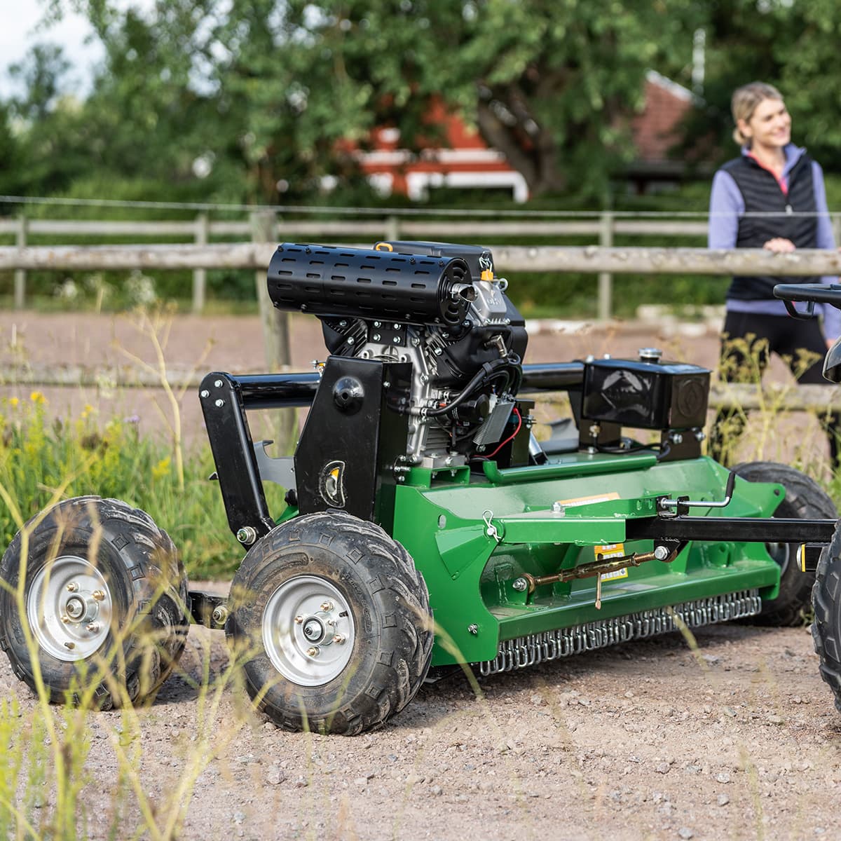 Kosiarka ATV XL 150 z klapą, 25 KM