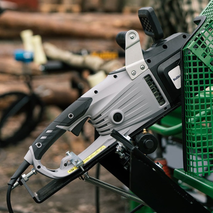 Elektryczny kombajn do drewna opałowego