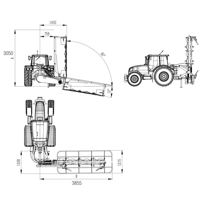 Kosiarka dyskowa 2,4 m