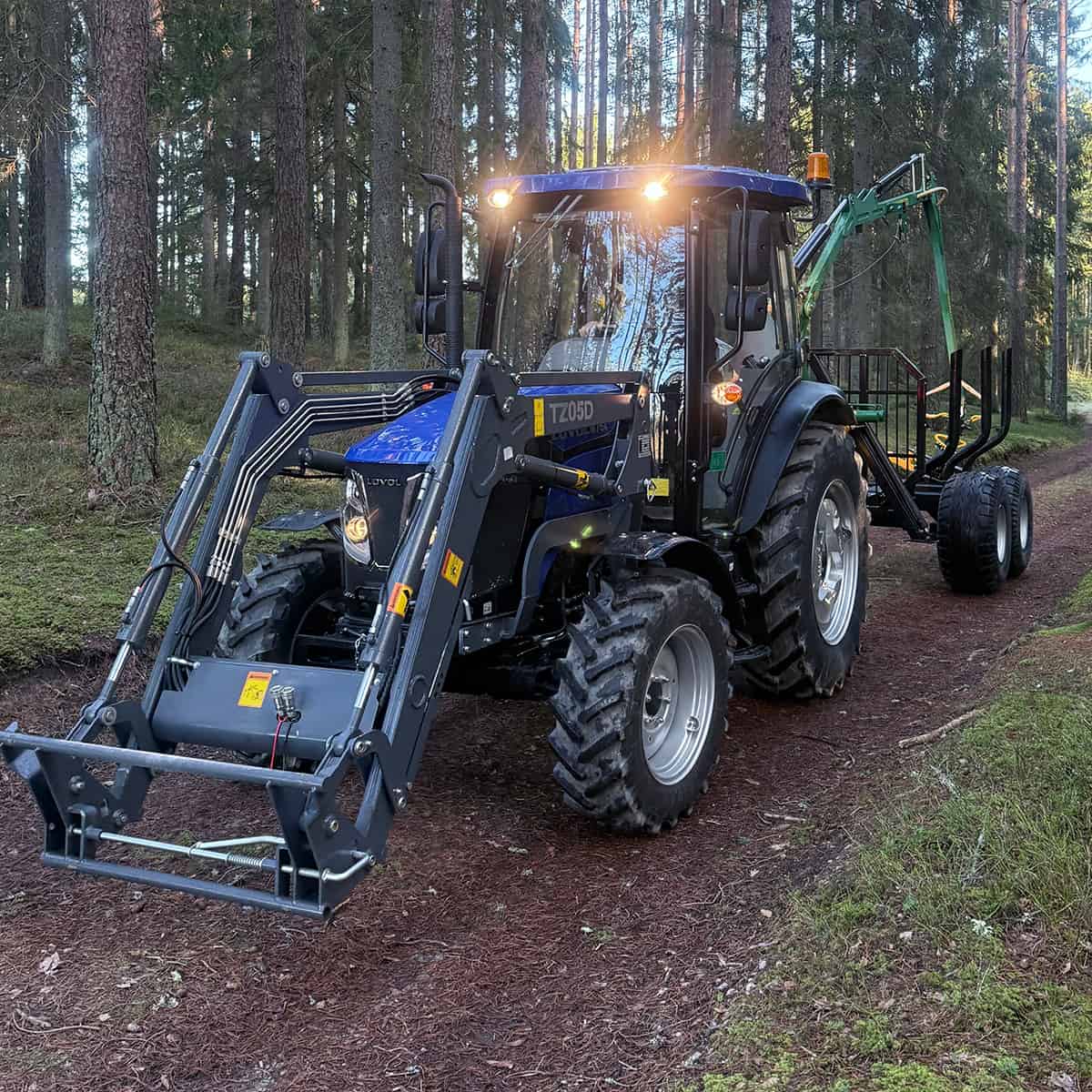 Przyczepa leśna 6 ton, Zestaw 1