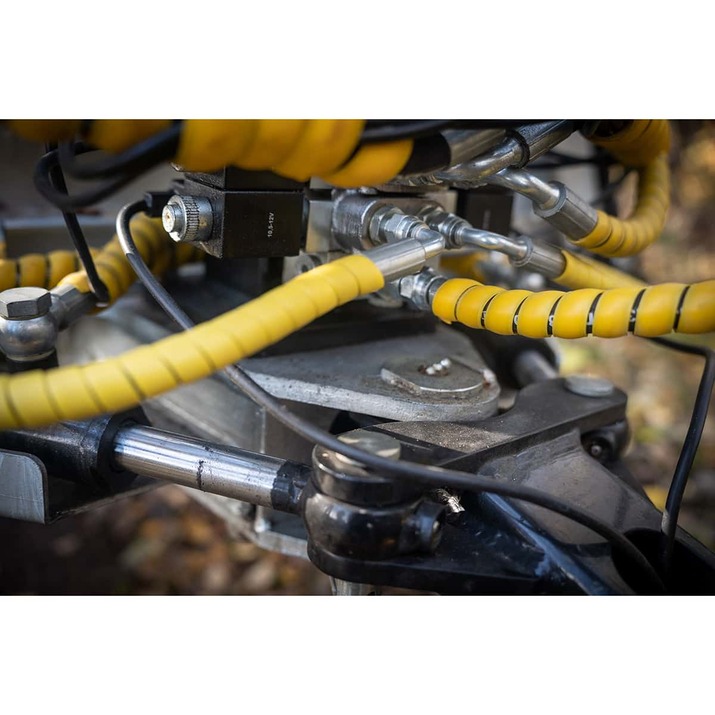 Przyczepa leśna ATV 3 tony z żurawiem 4,2 m