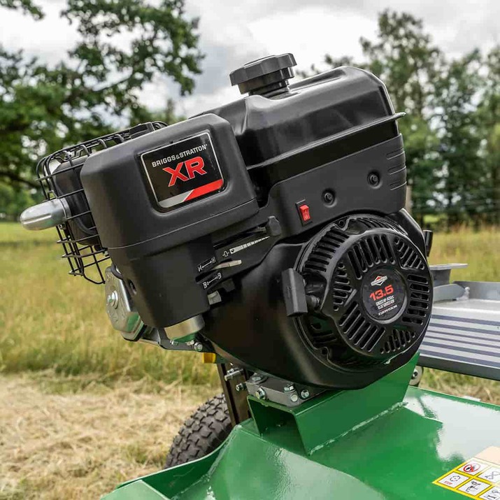 Kosiarka ATV 120 z klapą Briggs and stratton 13,5 KM 