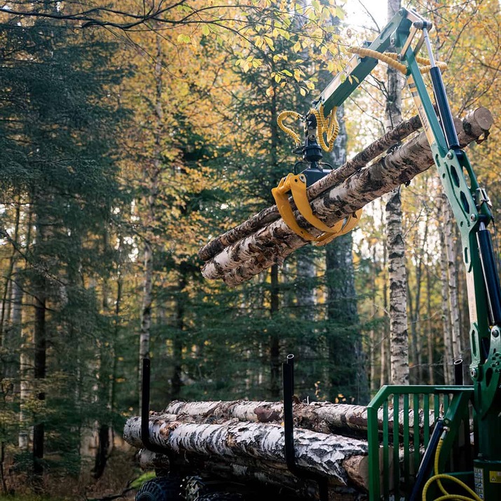 Przyczepa leśna ATV FT36-2T