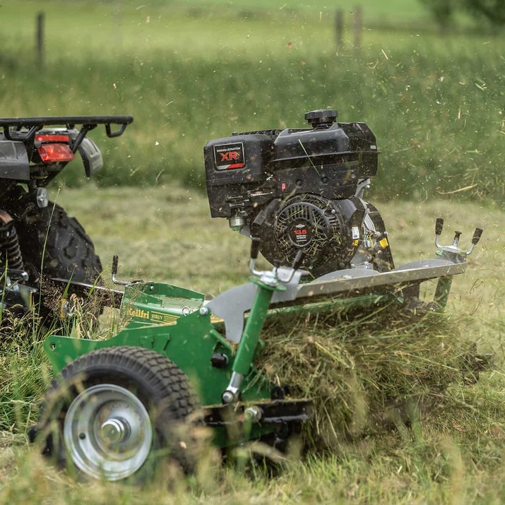 Kosiarka ATV 120 z klapą Briggs and stratton 13,5 KM 