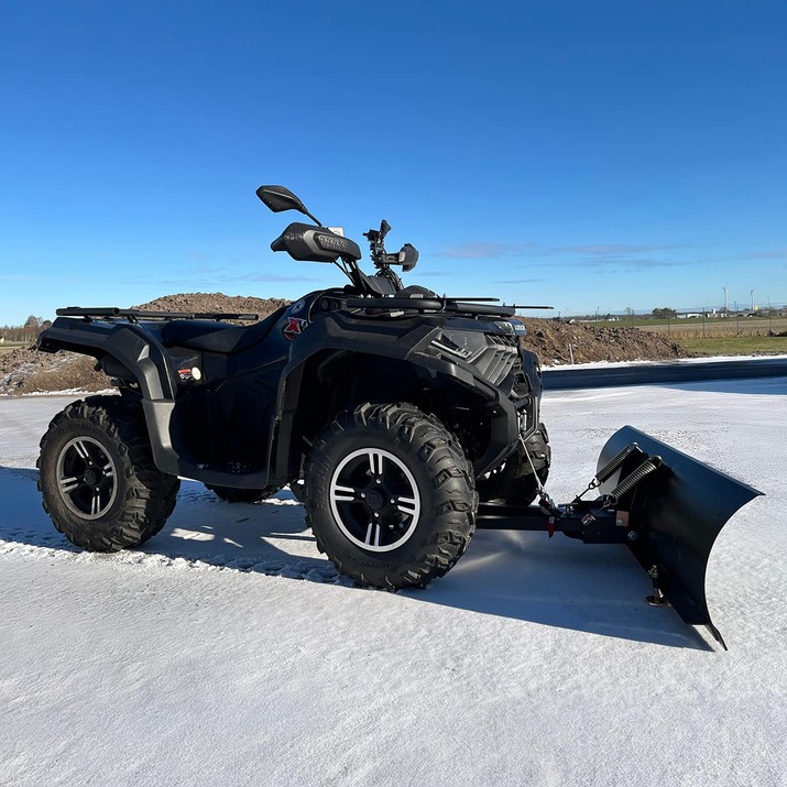 Plug sniezny do ATV