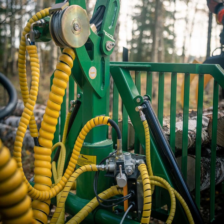 Przyczepa leśna ATV FT36-2T