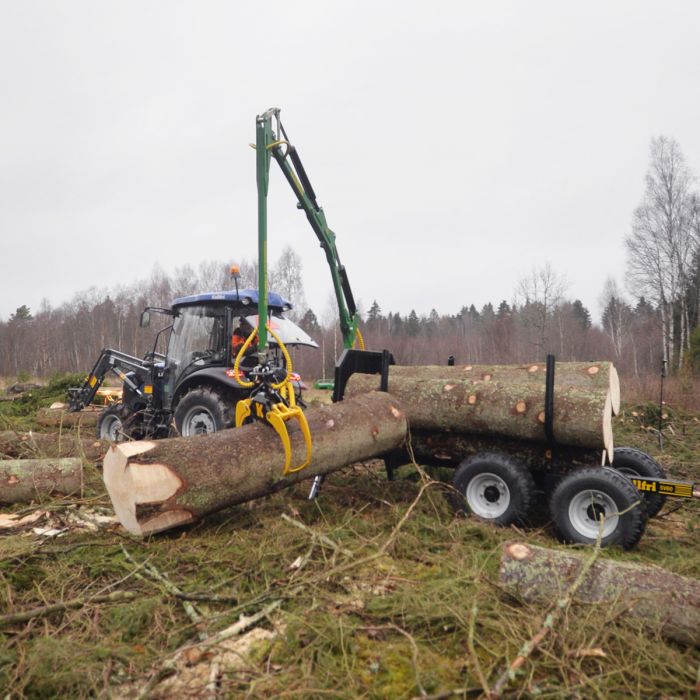 Przyczepa leśna 6 ton, Zestaw 1