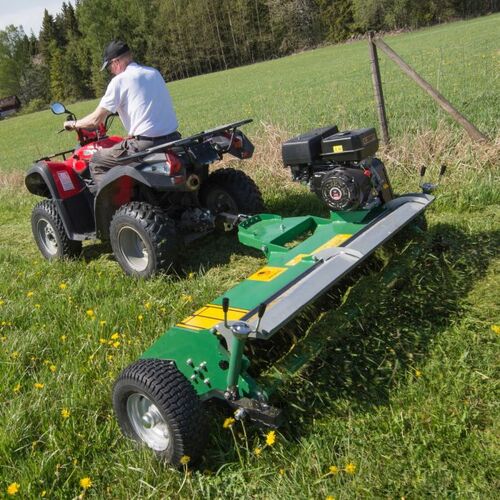 Kosiarka ATV z klapą i rozruchem elektrycznym, 1,5 m, 18 KM