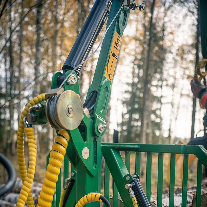 Przyczepa leśna ATV FT36-2T