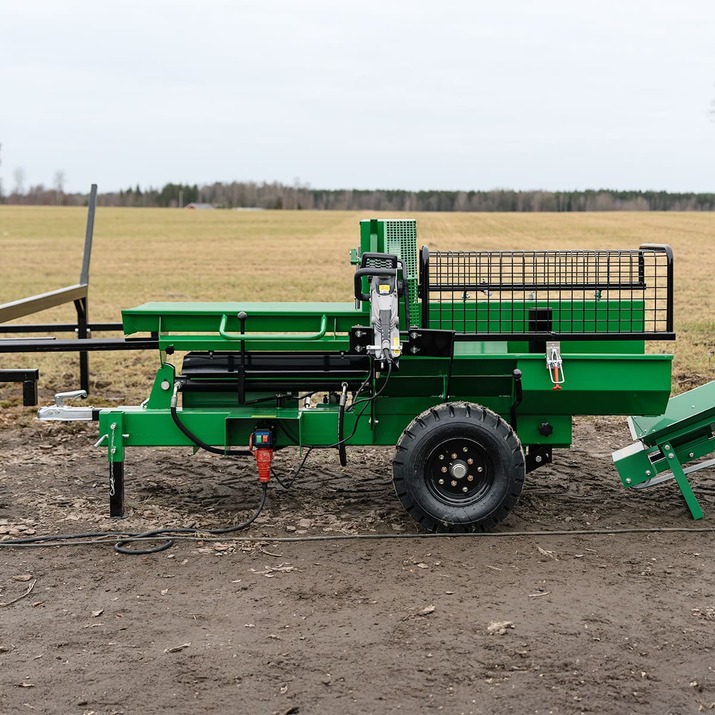 Elektryczny kombajn do drewna opałowego