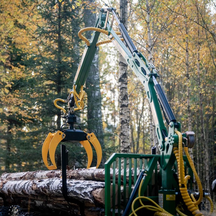 Przyczepa leśna ATV FT36-2T