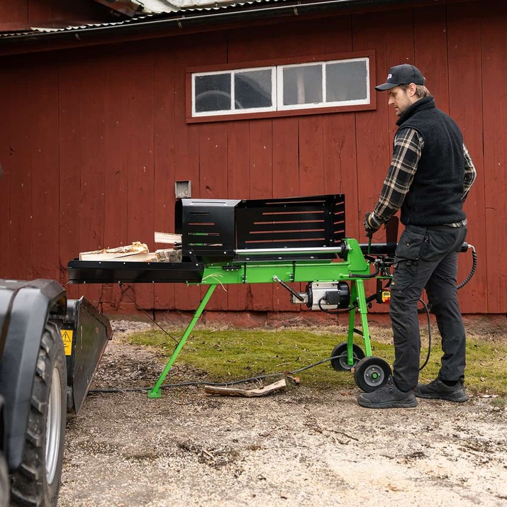 Łuparka, z napędem elektrycznym, 7 ton, 70 cm  