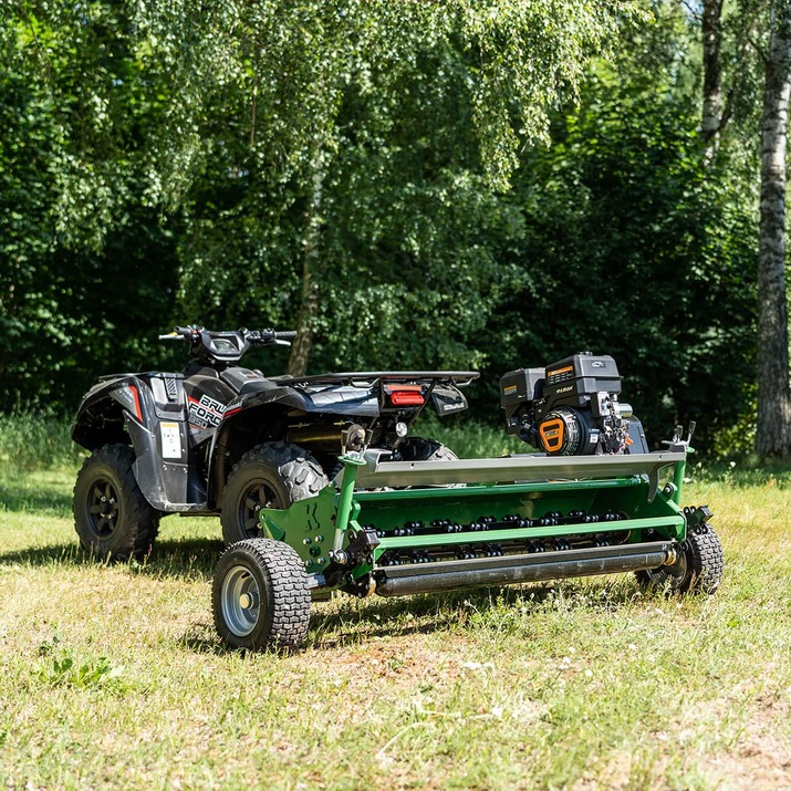 Kosiarka ATV z klapą i rozruchem elektrycznym, 1,5 m, 15 KM