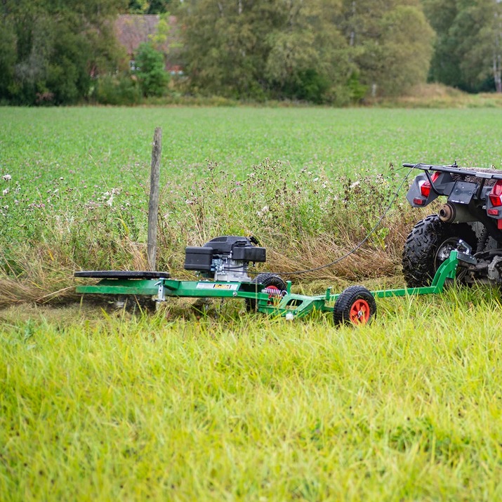 Kosiarka ATV do przycinania brzegów trawnika 