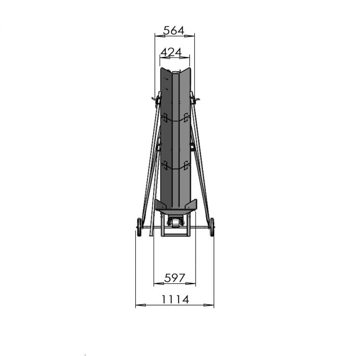 Transporter drewna 7,5 m