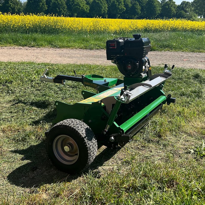 Kosiarka ATV 120 z klapą Briggs and stratton 13,5 KM 