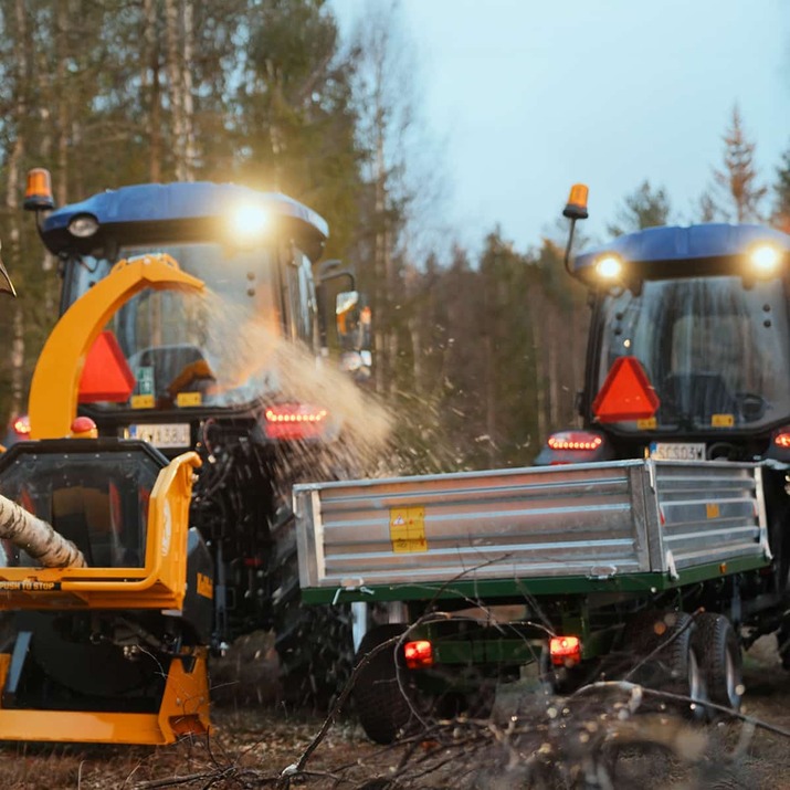 Przyczepa z wywrotem 2,5 tony, galwanizowana