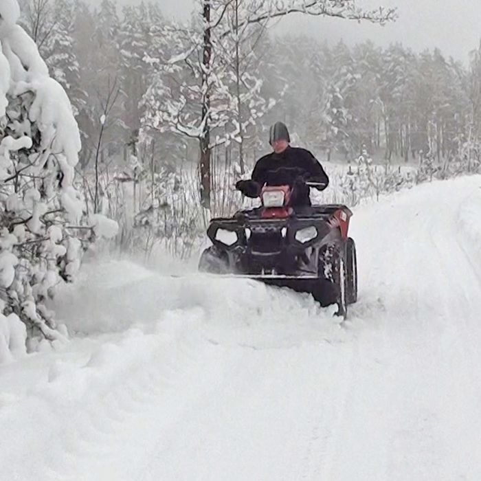 Plug sniezny do ATV