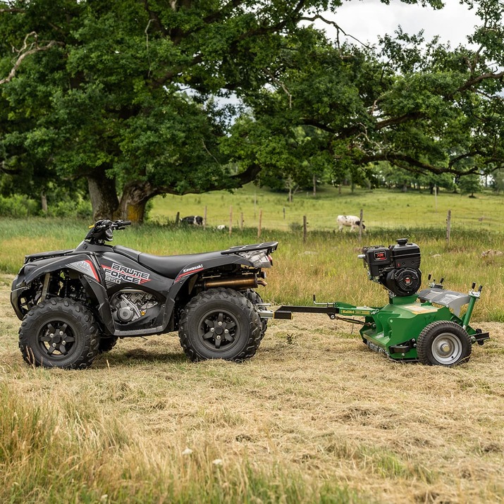 Kosiarka ATV 120 z klapą Briggs and stratton 13,5 KM 