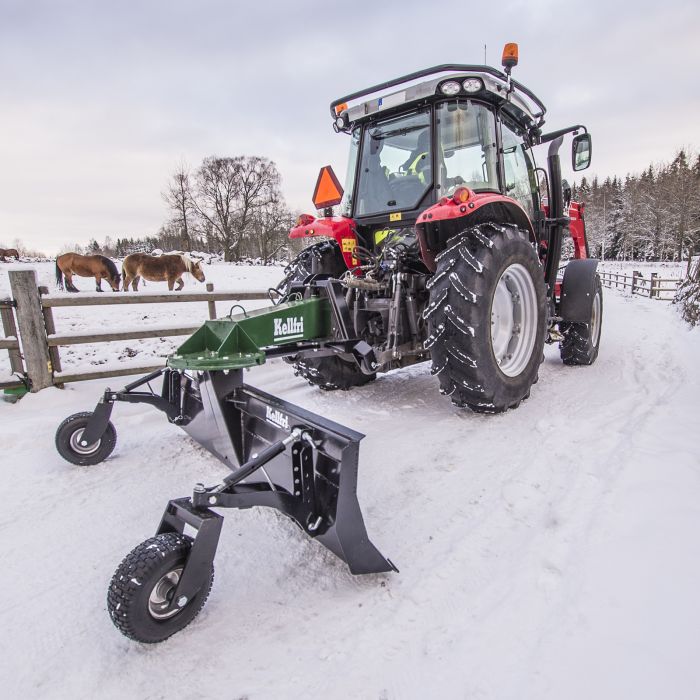 Pług lemieszowy, 2,5 m, z kołami i siłownikiem hydraulicznym