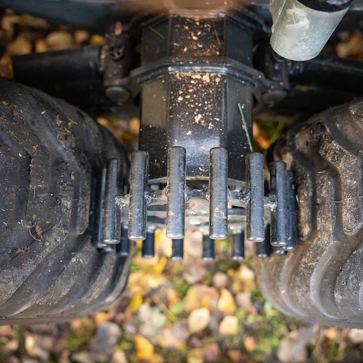 Przyczepa leśna ATV 3 tony z żurawiem 4,2 m