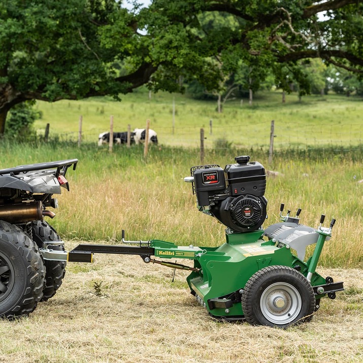 Kosiarka ATV 120 z klapą Briggs and stratton 13,5 KM 