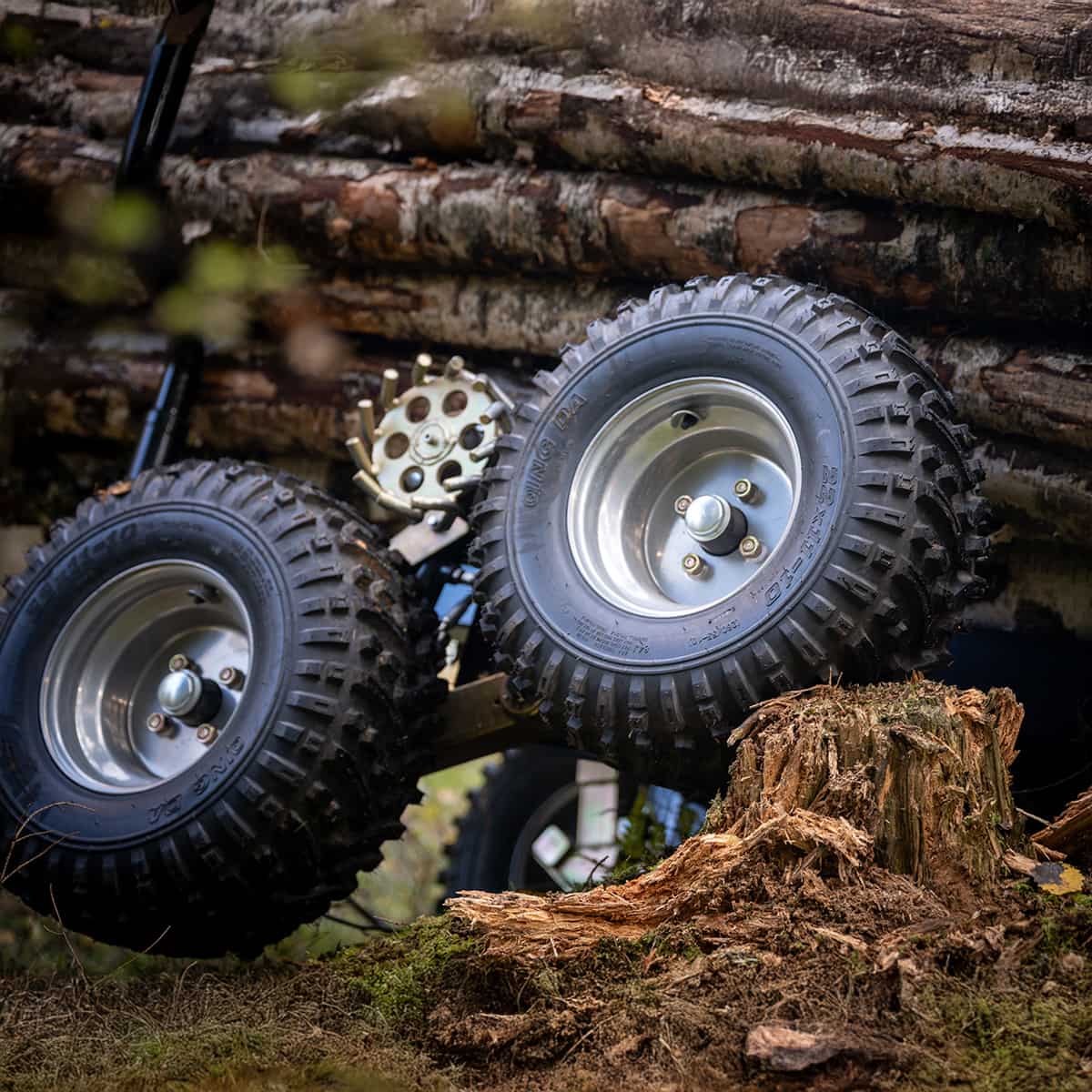 Przyczepa leśna ATV FT42DFR-2T 