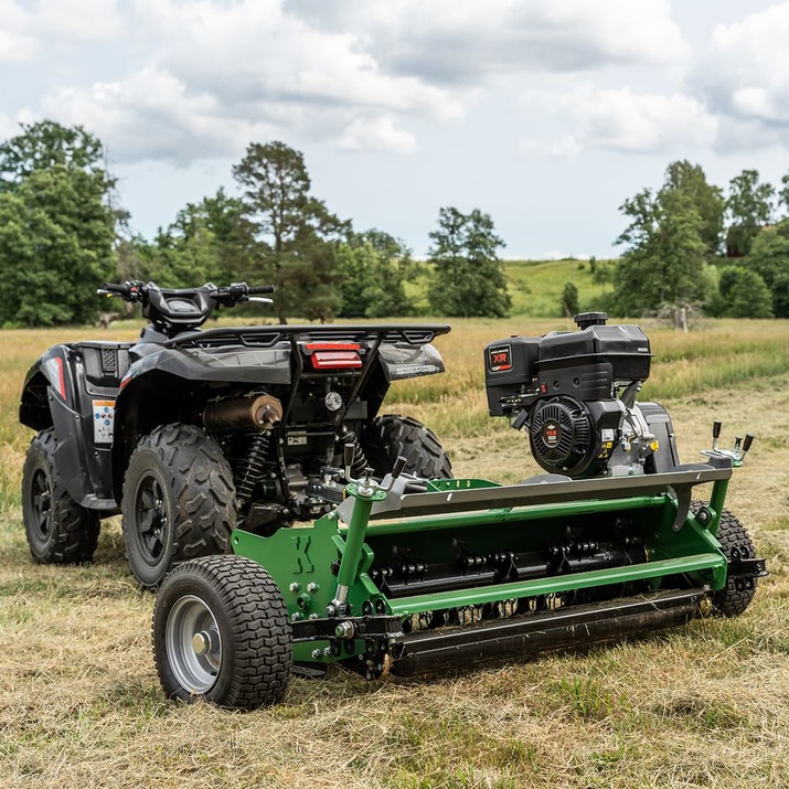 Kosiarka ATV 120 z klapą Briggs and stratton 13,5 KM 