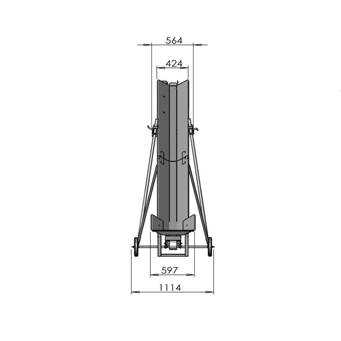 Transporter drewna 5,0 m